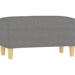 vidaXL Sitzbank Dunkelgrau 70x35x41 cm Stoff
