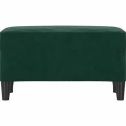 vidaXL Sitzbank Dunkelgrün 70x35x41 cm Samt