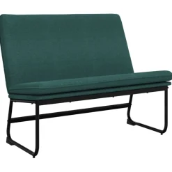 vidaXL Sitzbank Dunkelgrün 100x75x76 cm Stoff