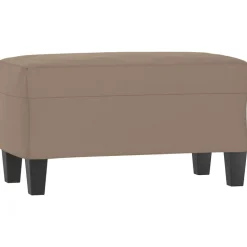 vidaXL Sitzbank Taupe 70x35x41 cm Mikrofasergewebe