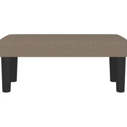vidaXL Sitzbank Taupe 70x30x30 cm Stoff