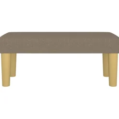 vidaXL Sitzbank Taupe 70x30x30 cm Stoff