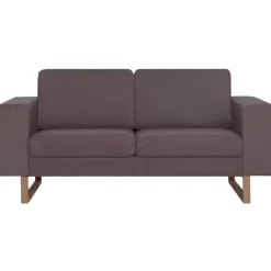vidaXL 2-Sitzer-Sofa Stoff Taupe