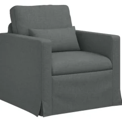 vidaXL Sofa Dunkelgrau 78 x 78 x 80 cm Stoff