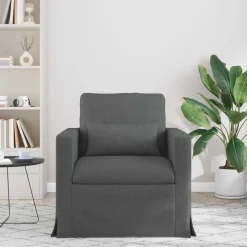 vidaXL Sofa Dunkelgrau 78 x 78 x 80 cm Stoff