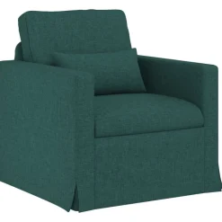 vidaXL Sofa Dunkelgrün 78 x 78 x 80 cm Stoff