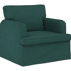 vidaXL Sofa Dunkelgrün 84 x 80 x 85 cm Stoff