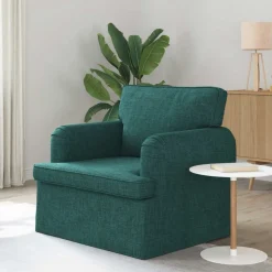 vidaXL Sofa Dunkelgrün 84 x 80 x 85 cm Stoff