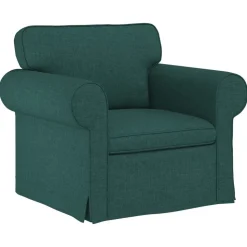 vidaXL Sofa Dunkelgrün 95 x 82 x 80 cm Stoff