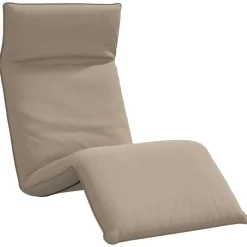 vidaXL Sonnenliege Klappbar Taupe 175x54x8,5 cm Oxford-Gewebe