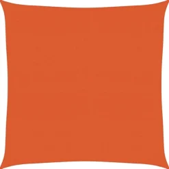 vidaXL Sonnensegel 160 g/m² Quadratisch Orange 4,5x4,5 m HDPE