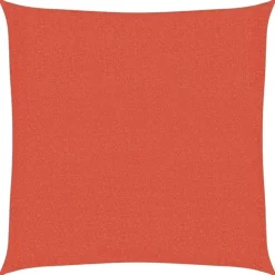 vidaXL Sonnensegel 160 g/m² Terrakottarot 2x2 m HDPE