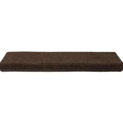vidaXL Stufenmatten Selbstklebend 15 Stk. 65x21x4 cm Braun Rechteckiger Rand