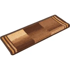 vidaXL Stufenmatten Selbstklebend 5 Stk. 65x21x4 cm Braun