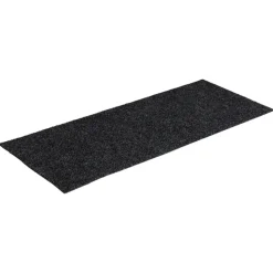 vidaXL Stufenmatten Selbstklebend 15 Stk. 60x25 cm Dunkelgrau Rechteckig