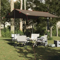 vidaXL Tarp Braun 306x306 cm Wasserdicht