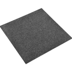 vidaXL Teppich 20 pcs Anthrazit 50 x 50 cm 100% Polypropylen