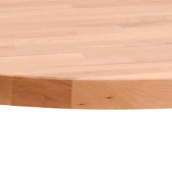 vidaXL Tischplatte Ø30x1,5 cm Rund Massivholz Buche