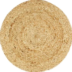 vidaXL Tischsets 4 Stk. Natur 38 cm Rund Jute