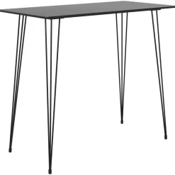vidaXL 5-tlg. Bar-Set Schwarz