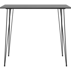 vidaXL 5-tlg. Bar-Set Schwarz