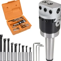 vidaXL 15-tlg. Bohrwerkzeug-Set 50 mm Bohrkopf MT3-F1-12