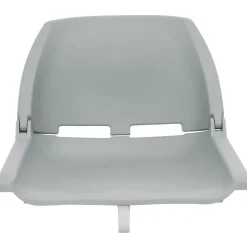 vidaXL 2-tlg. Bootssitz-Set Klappbar Grau