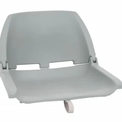 vidaXL 2-tlg. Bootssitz-Set Klappbar Kein Kissen Grau 48x51x41 cm