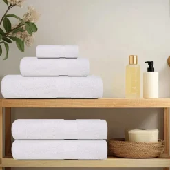 vidaXL 8-tlg. Handtuch-Set FROGN Weiß 360 g/m²