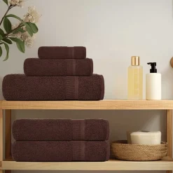vidaXL 8-tlg. Handtuch-Set FROGN Braun 360 g/m²