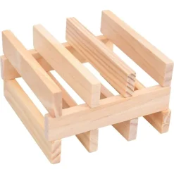 vidaXL 150-tlg. Holzbausteine-Set Kiefer Massivholz