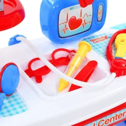 vidaXL 15-tlg. Kinder-Doktorspiel-Set 38 x 30 x 67,5 cm