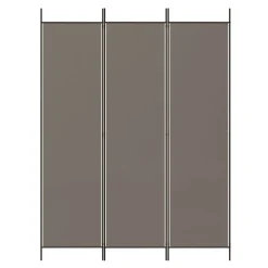 vidaXL 3-tlg. Paravent Anthrazit 150x220 cm Stoff
