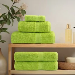 vidaXL 12-tlg. Premium Handtuch-Set SOLUND Apfelgrün 600 g/m²