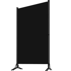 vidaXL 3-tlg. Raumteiler Schwarz 260x180 cm