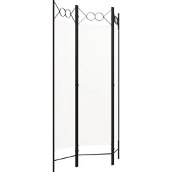 vidaXL 3-tlg. Raumteiler Weiß 120×180 cm