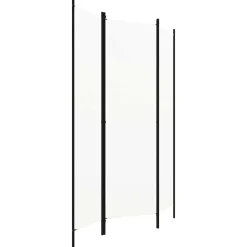 vidaXL 3-tlg. Raumteiler Weiß 150x180 cm
