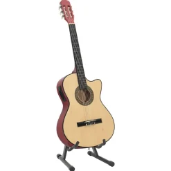 vidaXL 12-tlg. Westerngitarre Set mit Equalizer und 6 Saiten