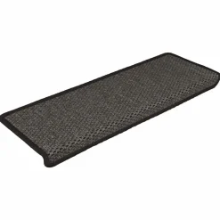 vidaXL Treppenmatten Selbstklebend Sisal 15 Stk. 65x21x4 cm Anthrazit