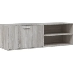 vidaXL TV-Schrank Grau Sonoma 120x34x37 cm Holzwerkstoff
