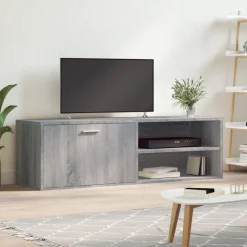 vidaXL TV-Schrank Grau Sonoma 120x34x37 cm Holzwerkstoff