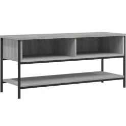 vidaXL TV-Schrank Grau Sonoma 100x35x45 cm Holzwerkstoff