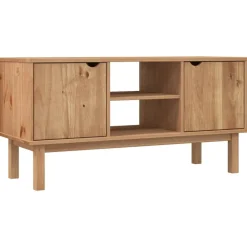 vidaXL TV-Schrank OTTA 113,5x43x57 cm Massivholz Kiefer