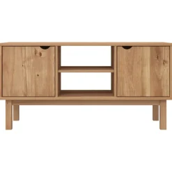 vidaXL TV-Schrank OTTA 113,5x43x57 cm Massivholz Kiefer