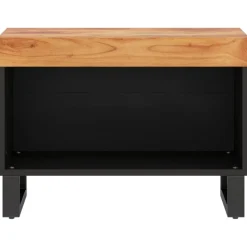 vidaXL TV-Schrank 60x33x43,5 cm Massivholz Akazie