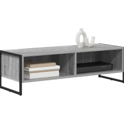 vidaXL TV-Schränk Graues Sonoma 100 x 36,5 x 30,5 cm Holzwerkstoff