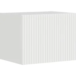 vidaXL TV-Wandschrank Glänzend Weiß 39 x 31 x 29,5 cm Holzwerkstoff