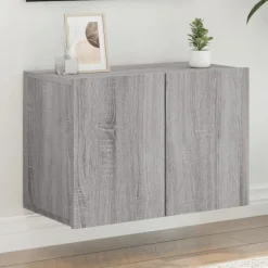 vidaXL TV-Wandschrank Grau Sonoma 60x30x41 cm