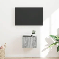 vidaXL TV-Wandschrank Graues Sonoma 39 x 31 x 29,5 cm Holzwerkstoff