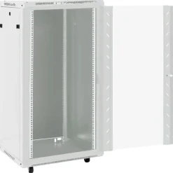 vidaXL 22U Netzwerkschrank 19" IP20 Grau 60x60x120 cm